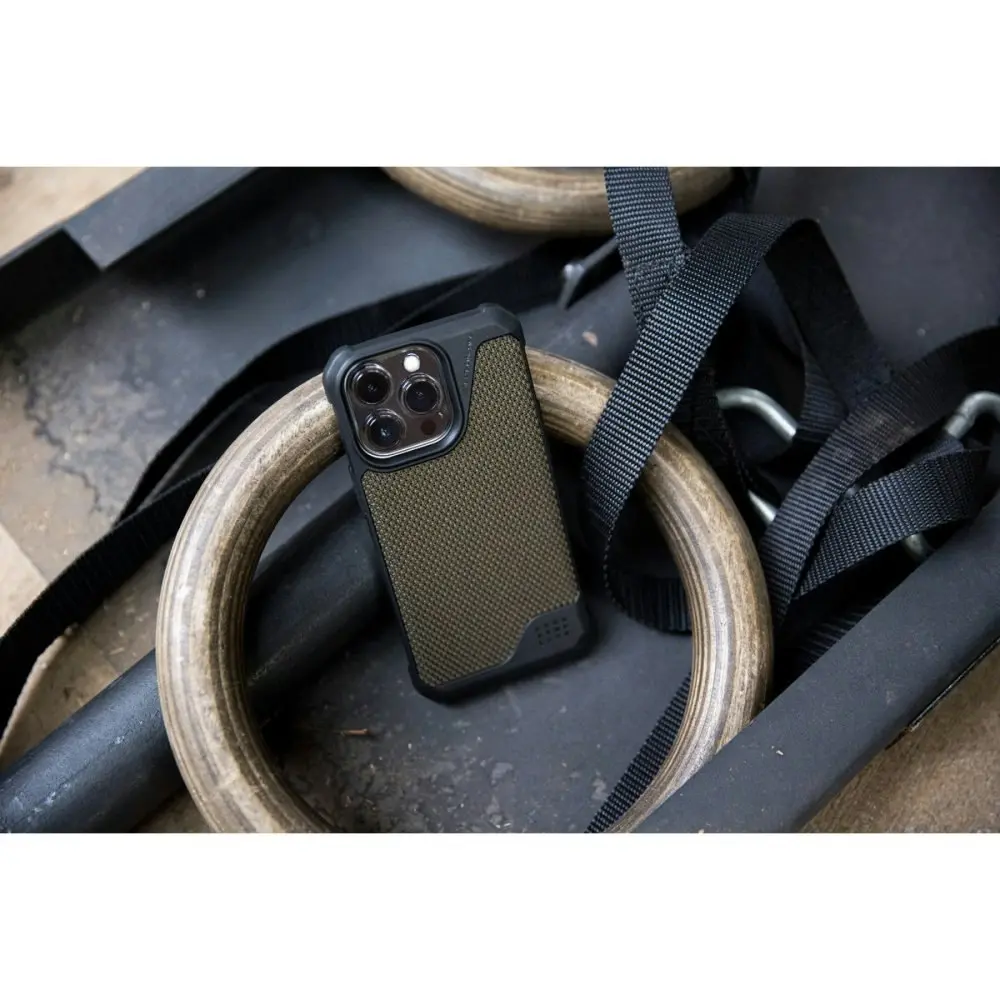 UAG Metropolis LT Phone Case for iPhone 13 - Kevlar Olive