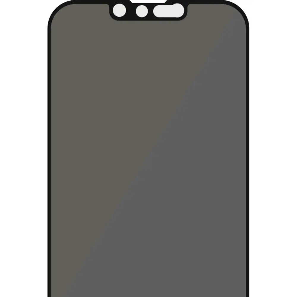 PanzerGlass Case Friendly Privacy Phone Screen Protector for iPhone 13 Pro Max - Black