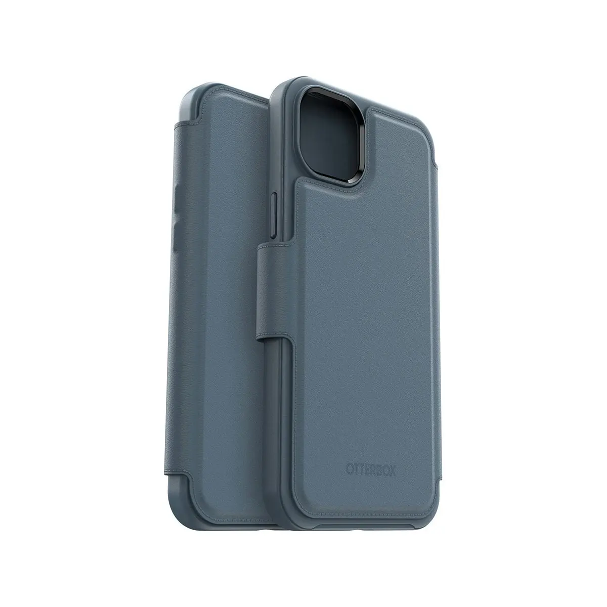 Otterbox Magsafe Folio Phone case for iPhone 14 Plus - Blue Grey (no inner case)