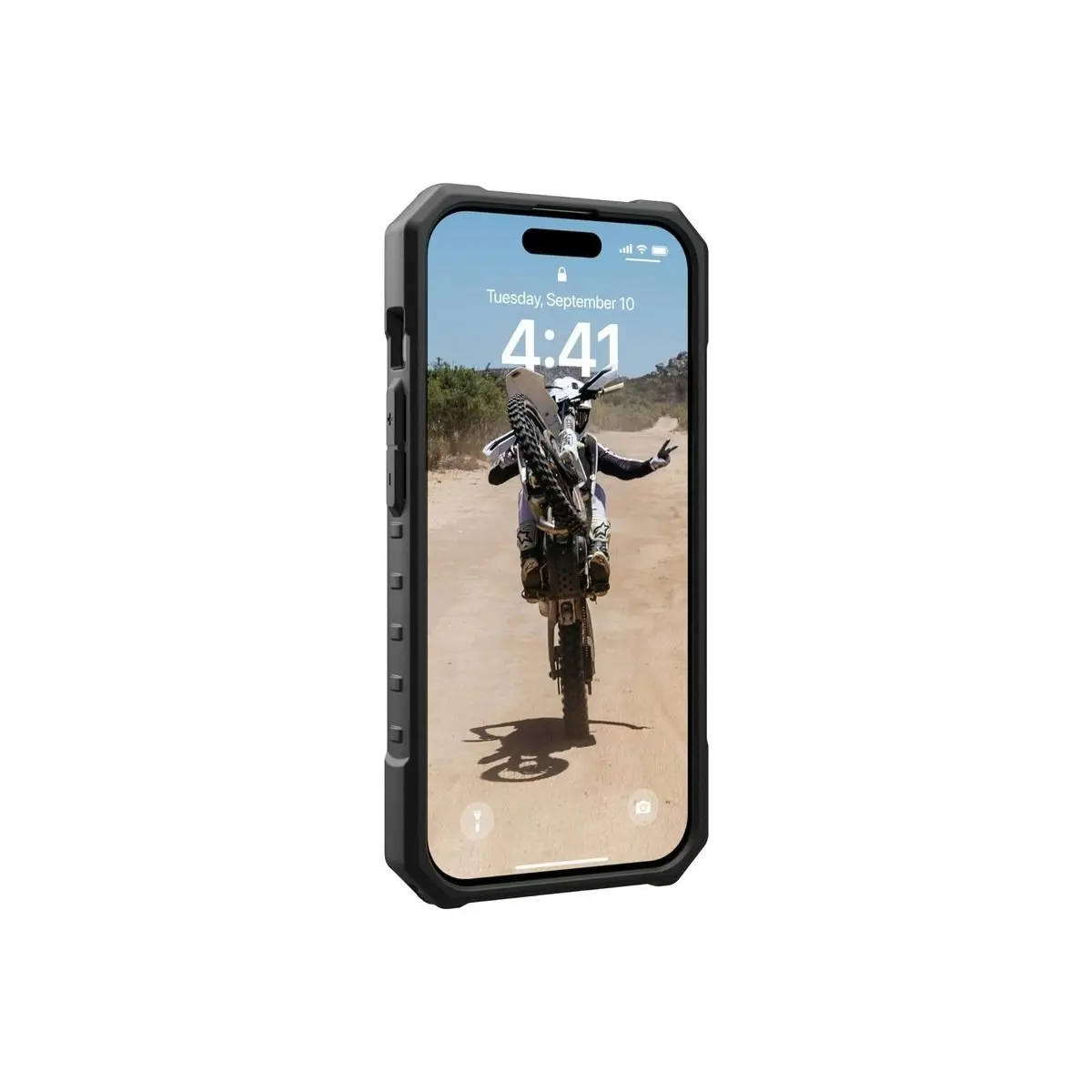 UAG Pathfinder Clear MagSafe Phone Case for iPhone 15 Pro