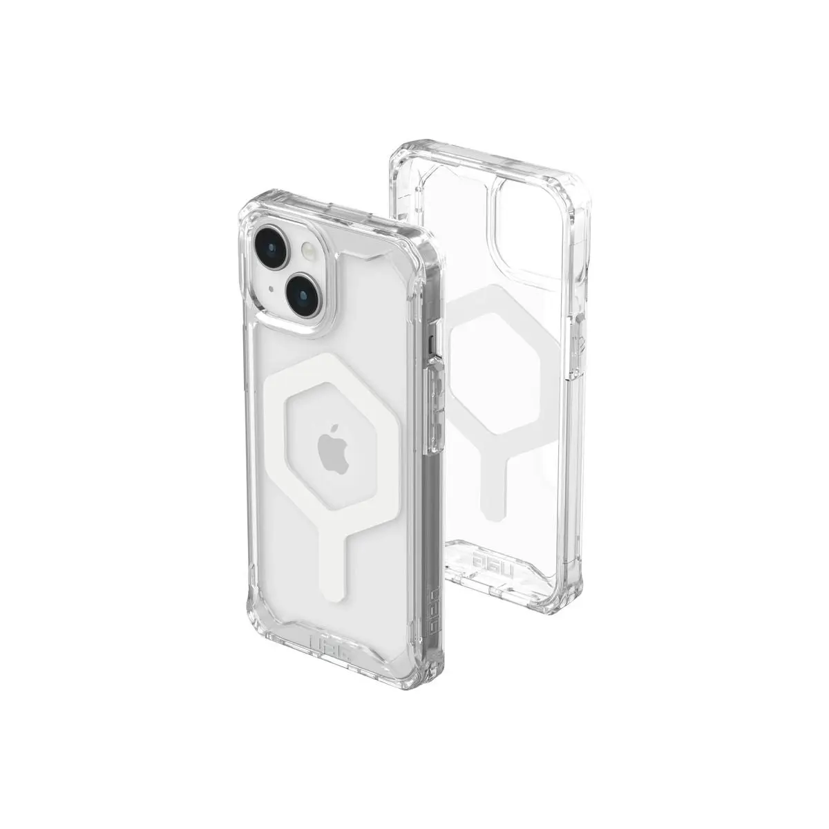 UAG Plyo Magsafe Phone Case for iPhone 15 Plus - Ice/White