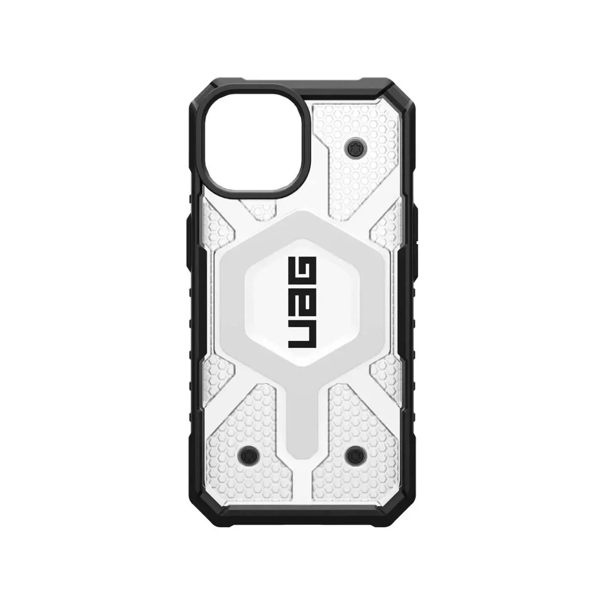 UAG Pathfinder Clear Magsafe Phone Case for iPhone 15 - Ice