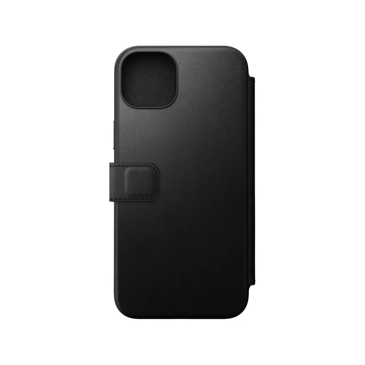 Nomad Leather Folio Case for iPhone 15 Plus - Black