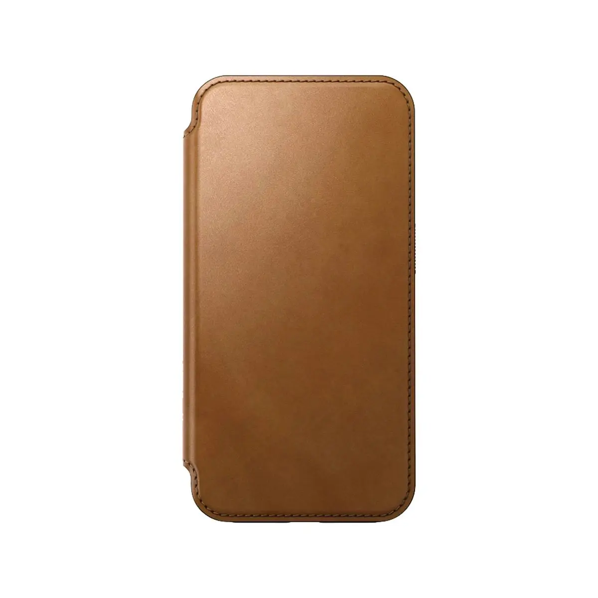 Nomad Leather Folio Case for iPhone 15 Pro - English Tan - NMD