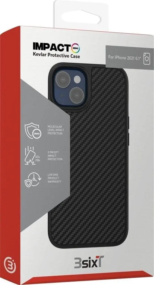 Impact Zero(R) Kevlar Protective Case for iPhone 13