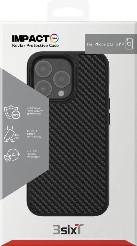 Impact Zero(R) Kevlar Protective Case for iPhone 13 Pro