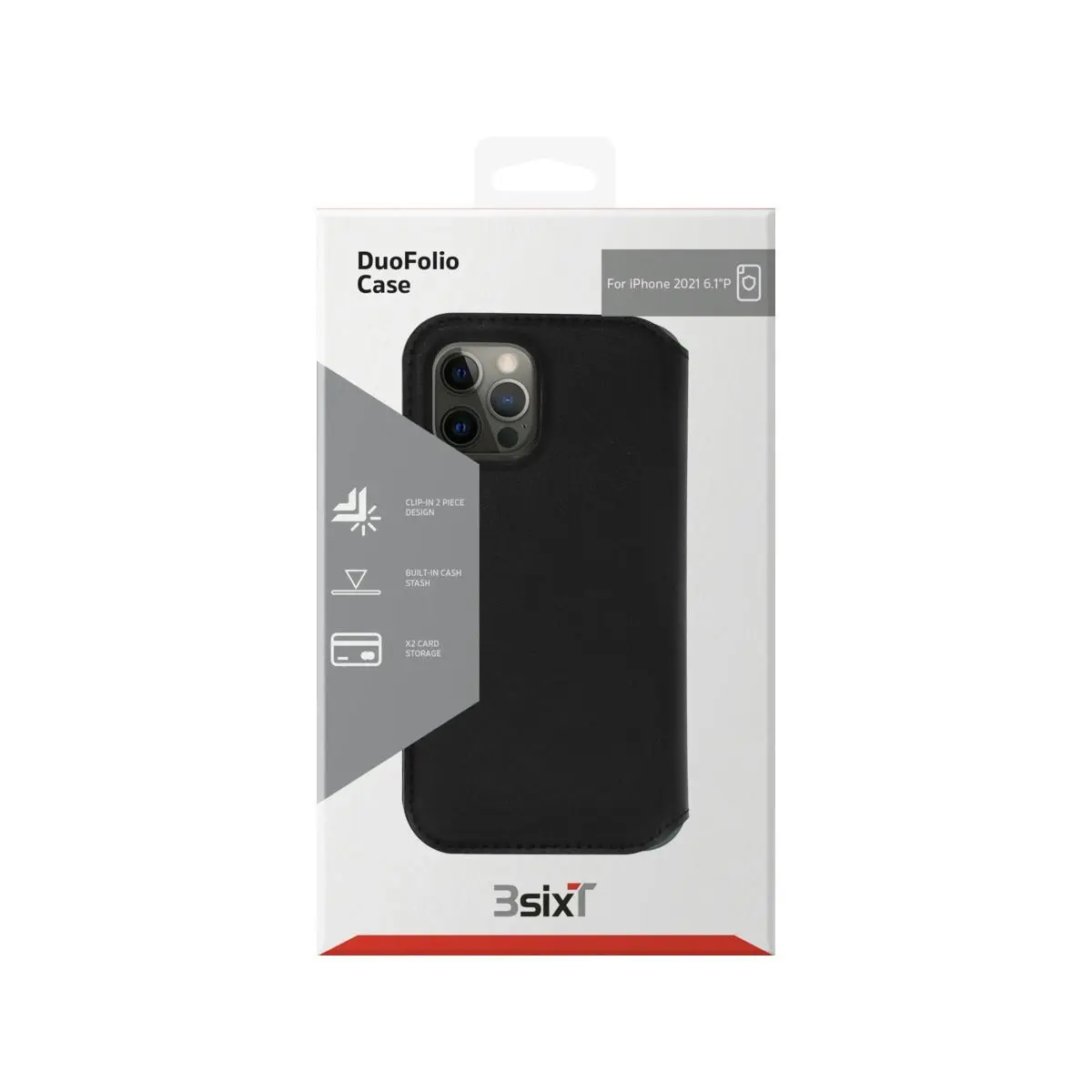 3sixT DuoFolio Fold Flip Case iPhone 13 Pro