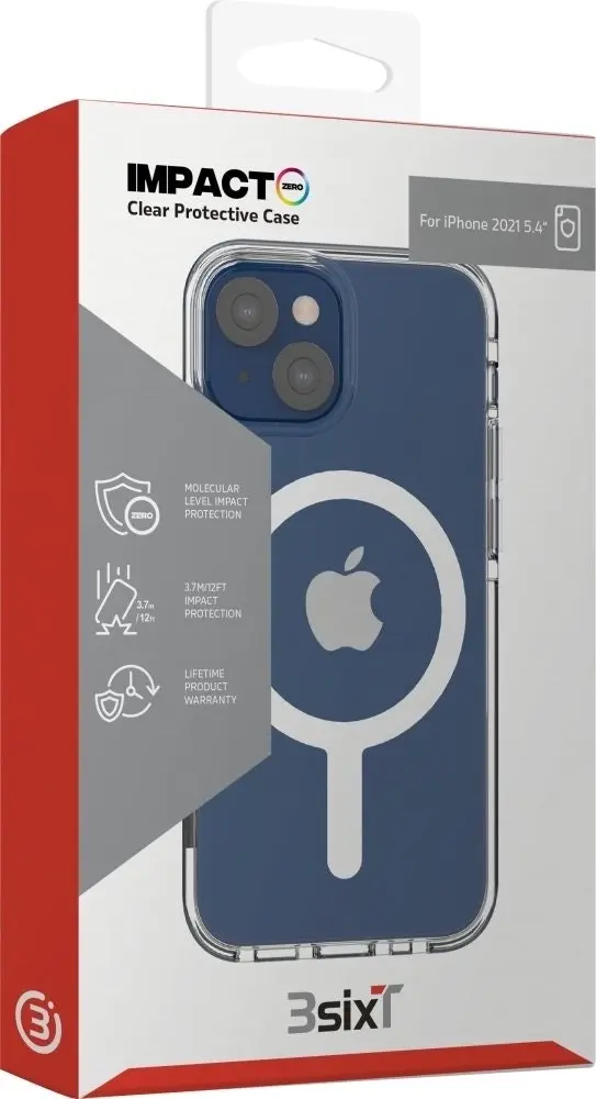 Impact Zero Clear Protective Case for iPhone 13 mini