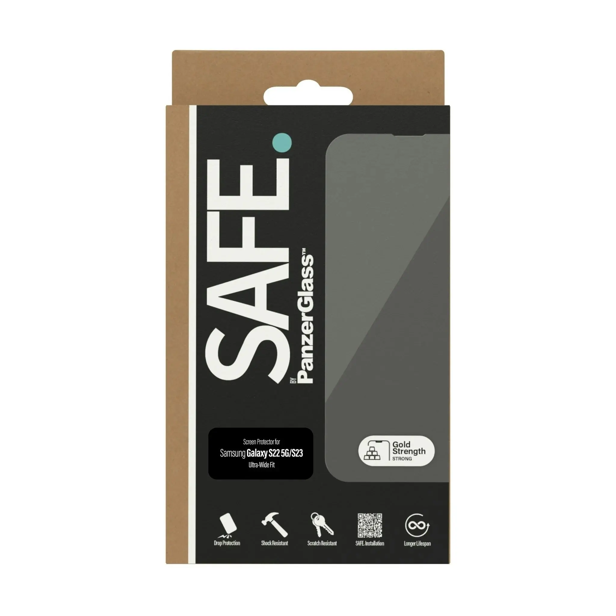 SAFE by Panzer UtraWide Fit Screen Protector for Samsung GS23