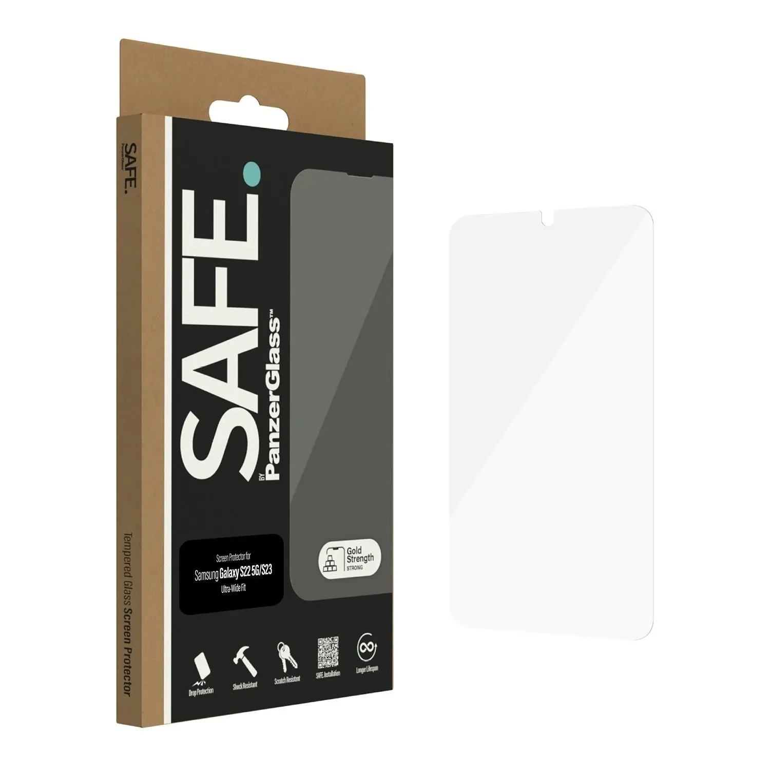 SAFE by Panzer UtraWide Fit Screen Protector for Samsung GS23