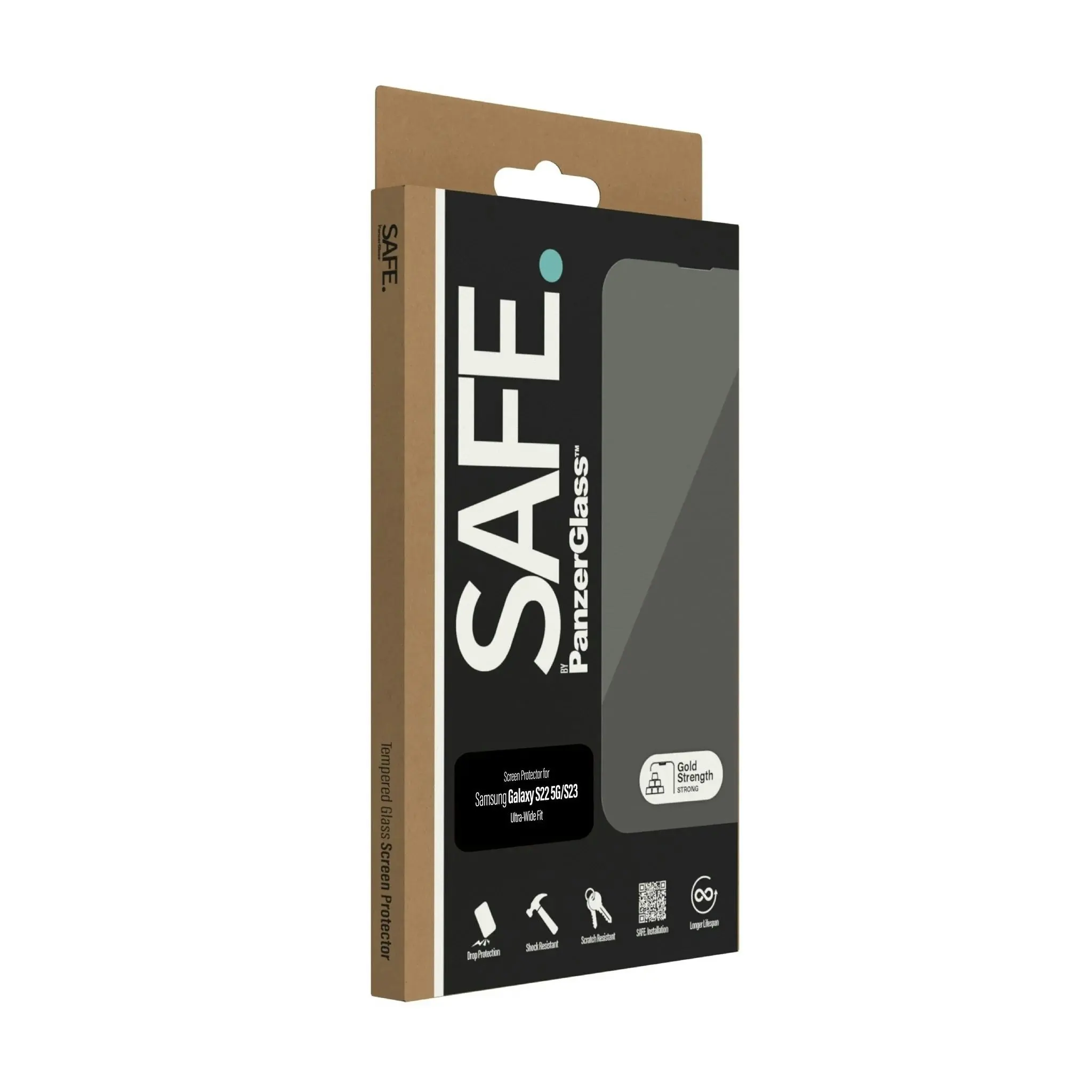 SAFE by Panzer UtraWide Fit Screen Protector for Samsung GS23