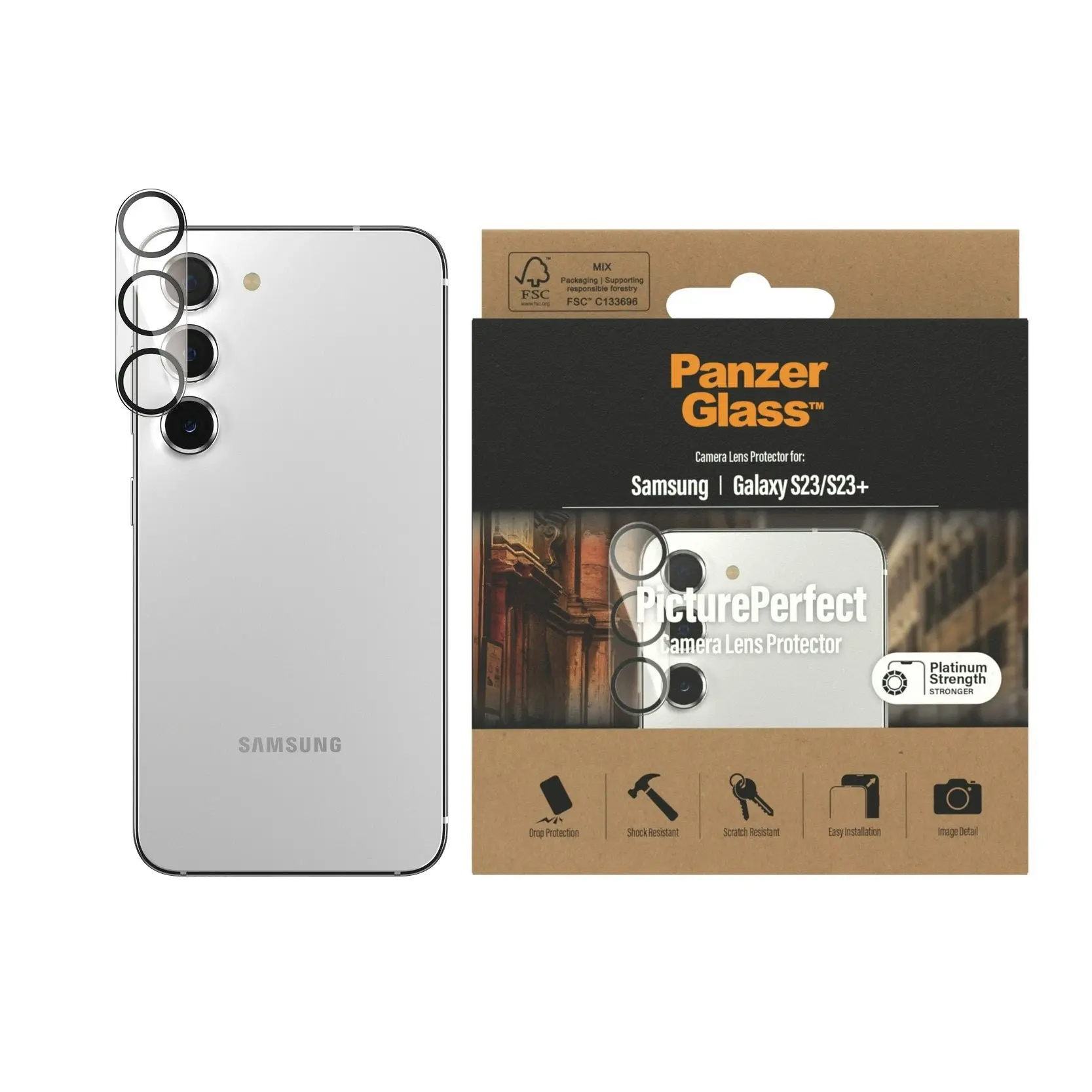 PanzerGlass PicturePerfect Lens Protector for Samsung GS23/GS23+