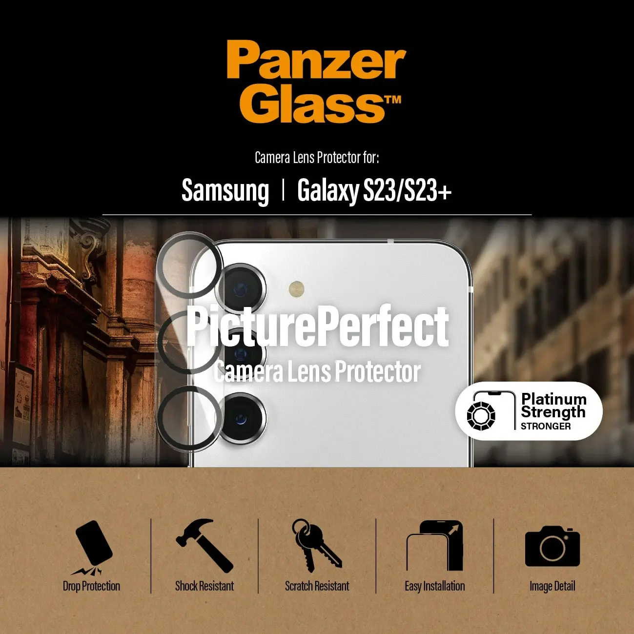 PanzerGlass PicturePerfect Lens Protector for Samsung GS23/GS23+