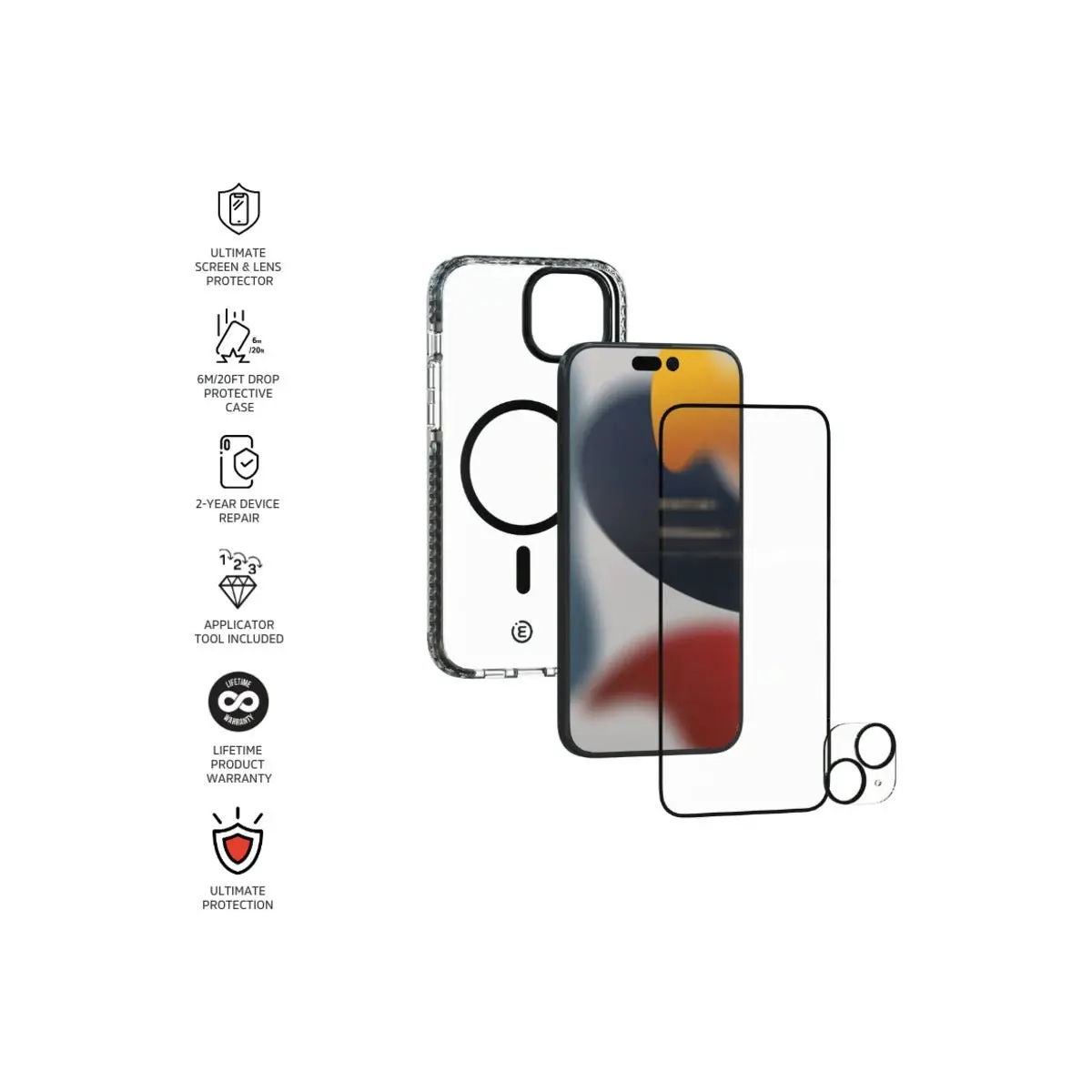 Impact Zero(R) Ultimate Bundle - Apple iPhone 15 Plus