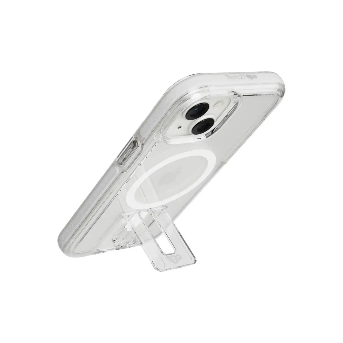 Tech21 Evo Crystal Kick - Apple iPhone 15 Case MagSafe(R) Compatible