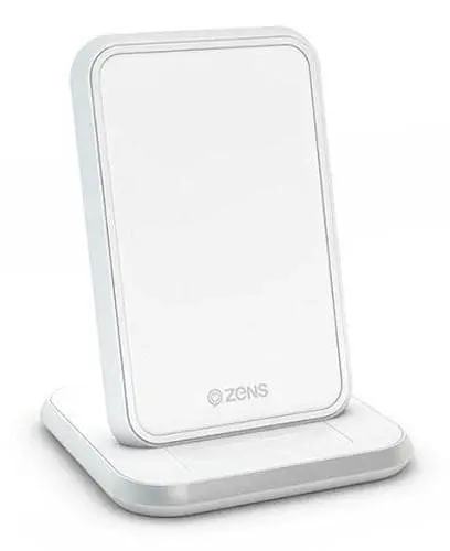 Zens Aluminium Stand 10W + USB 2.4A (2-1 Charger)