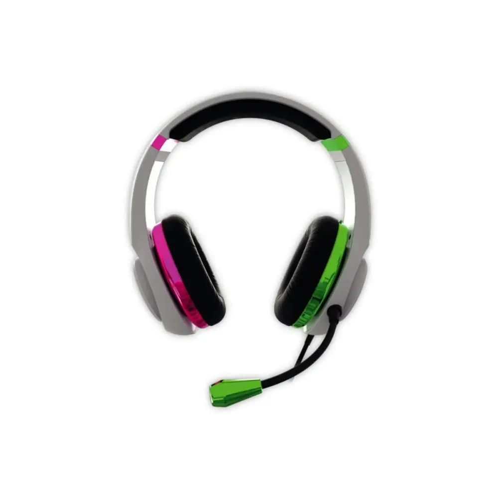 Stealth Multi-Format Wired Gaming Headset (Pink & Green) for PS5, Xbox Series X, PS4, Xbox One, Nintendo Switch and PC