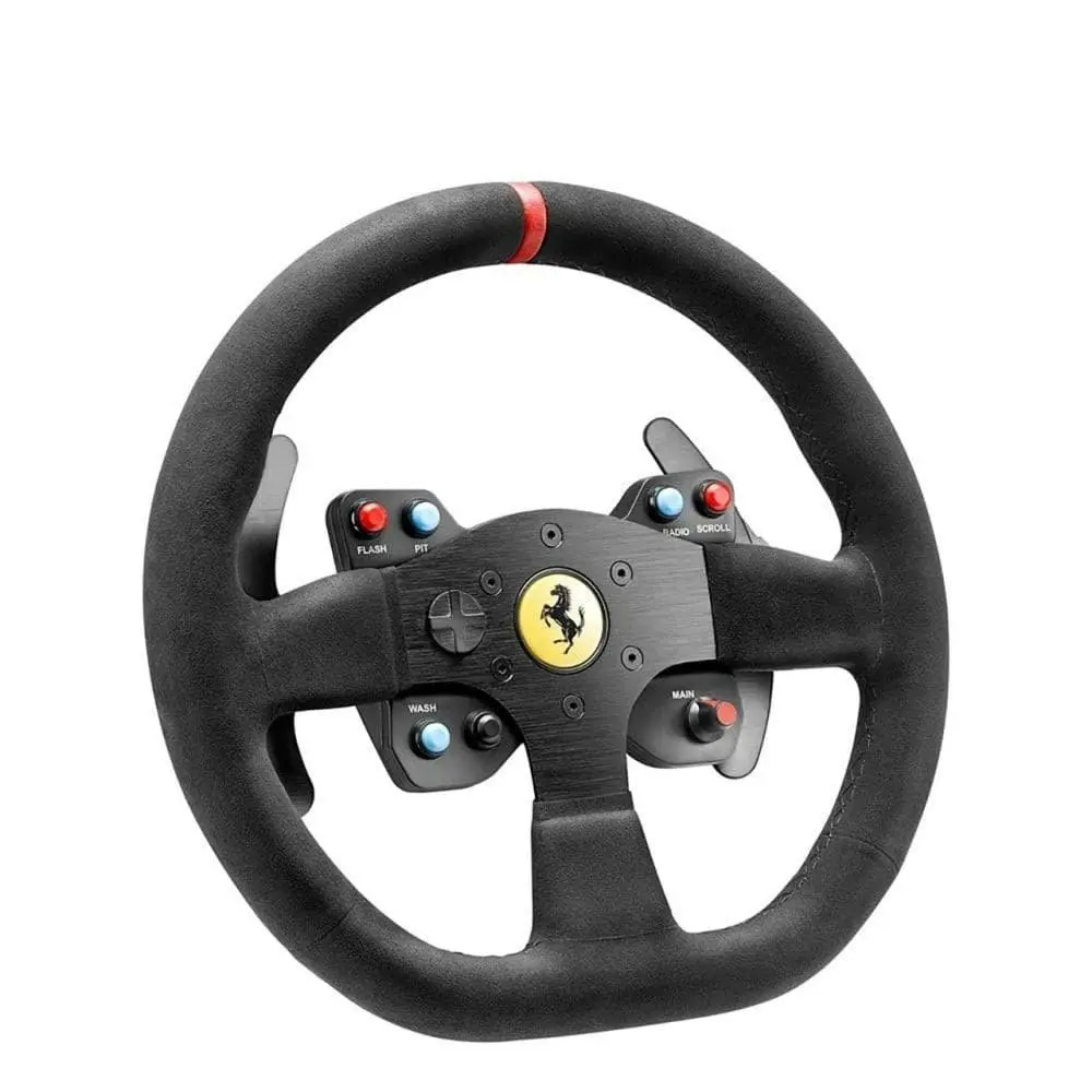 Thrustmaster Ferrari Race Kit With Alcantra Racing Simulation Steering Wheel and Headset