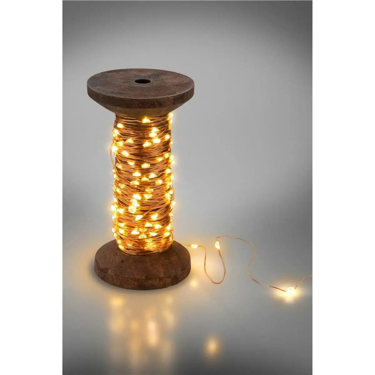 Goobay 150 Micro LED Light Chain Yarn Bobbin - Large