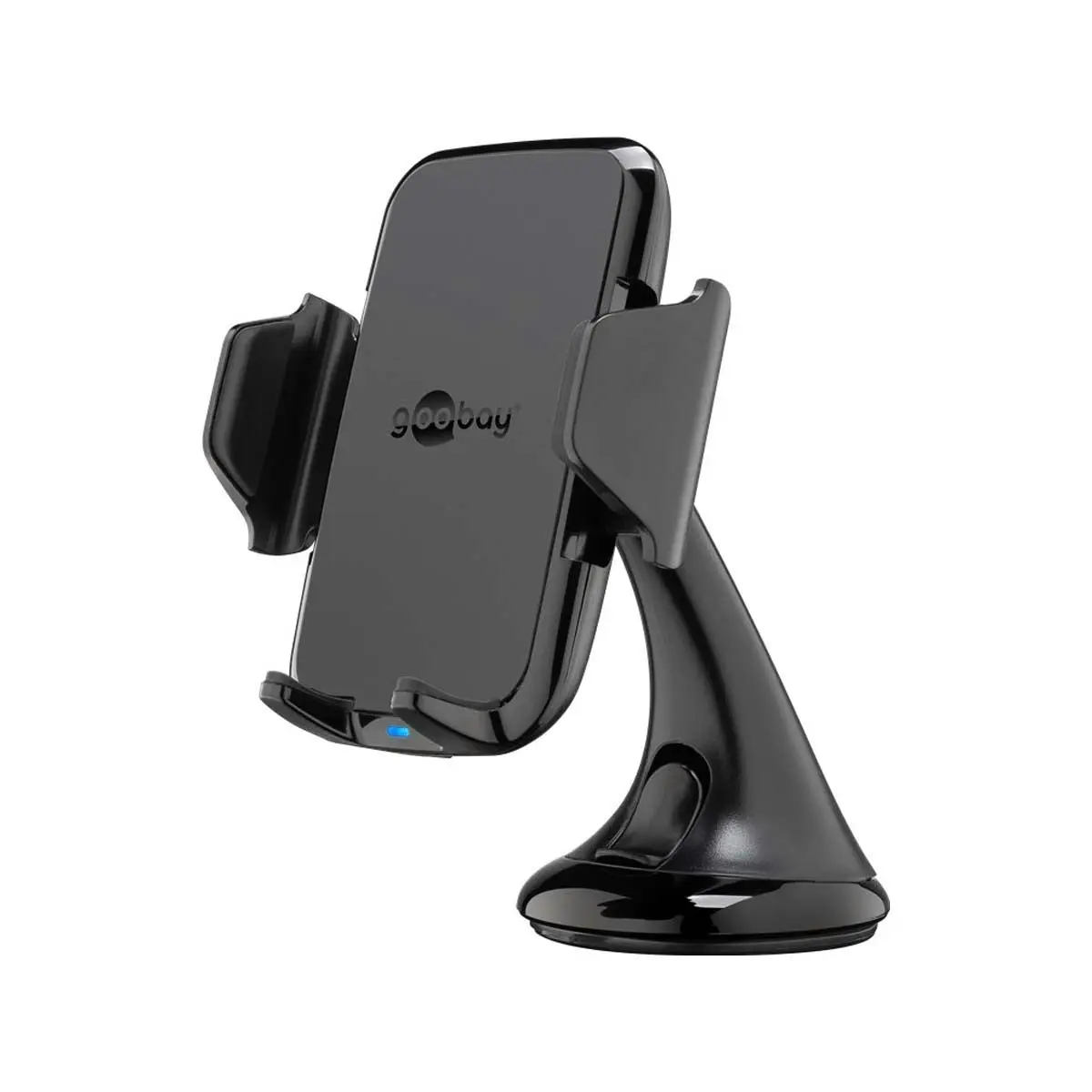 Goobay Wireless Fast Charging Window Mount - Black