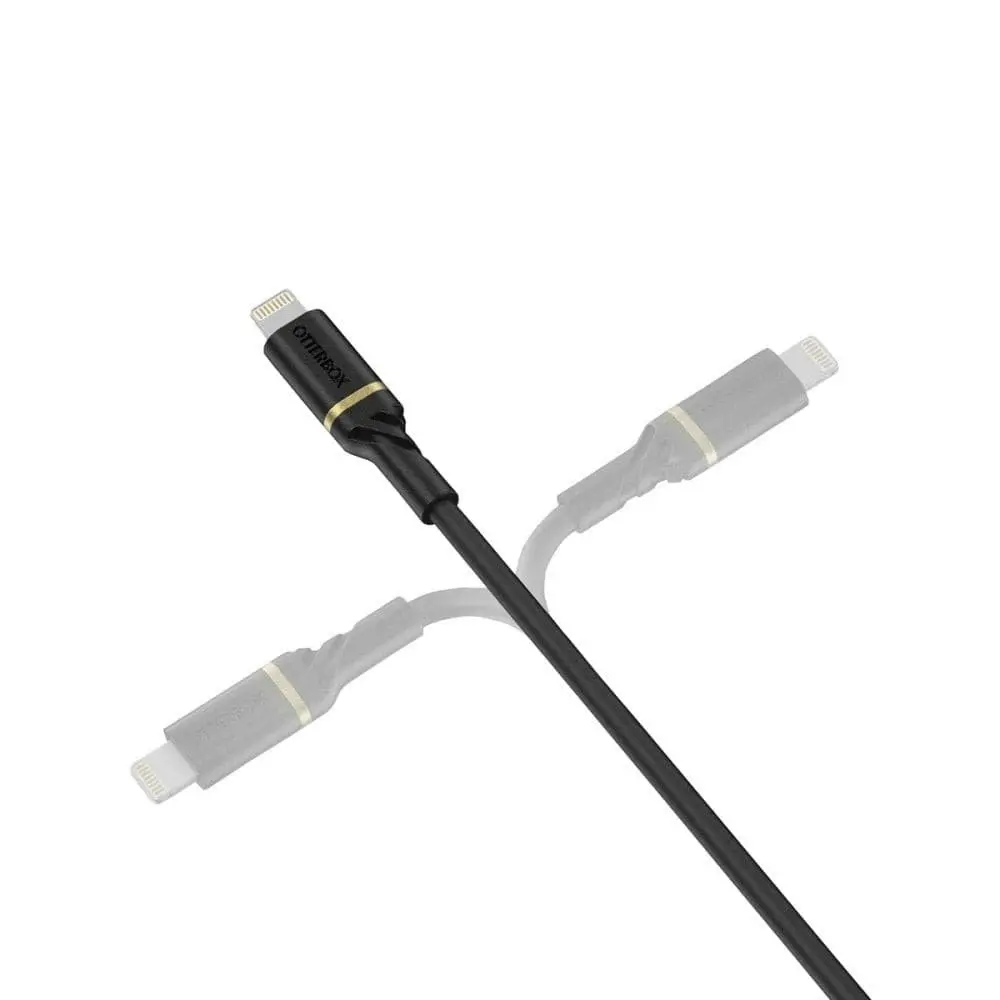 Otterbox Lightning to USB-C Cable - Black Shimmer