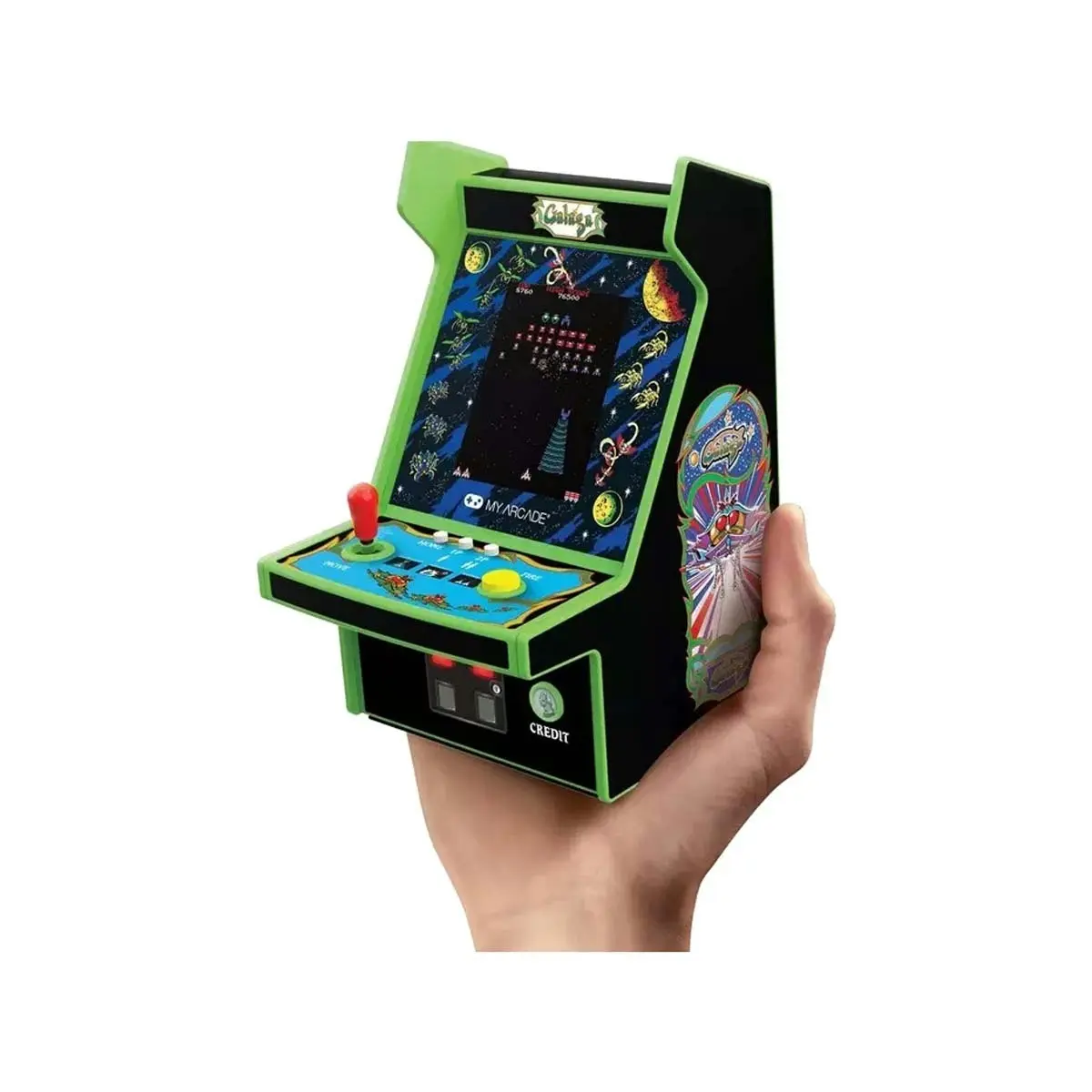 GALAGA RETRO ARCADE 6.75inch - MICRO PLAYER PRO