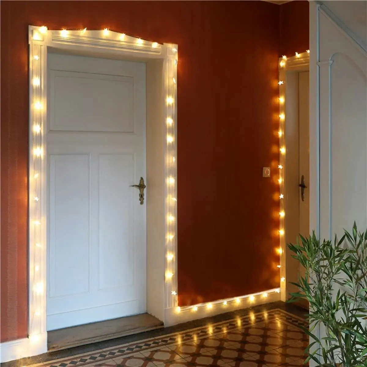 Goobay 80 LED Fairy Lights 12.15M - Stars