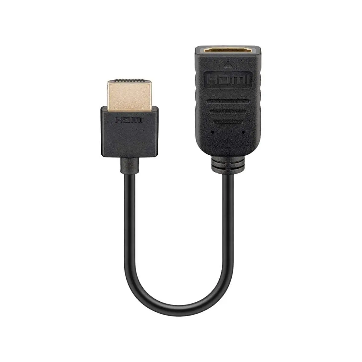 Goobay HDMI Flex Adapter 0.1M - Black