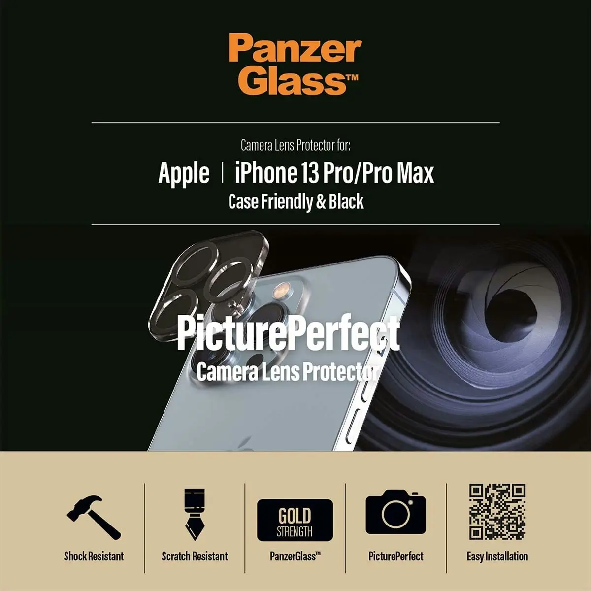 PanzerGlass PicturePerfect Lens Protector for iPhone 13Pro/ProMax