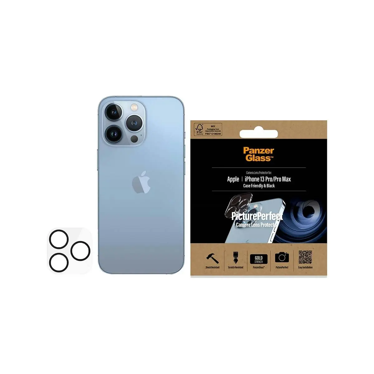 PanzerGlass PicturePerfect Lens Protector for iPhone 13Pro/ProMax