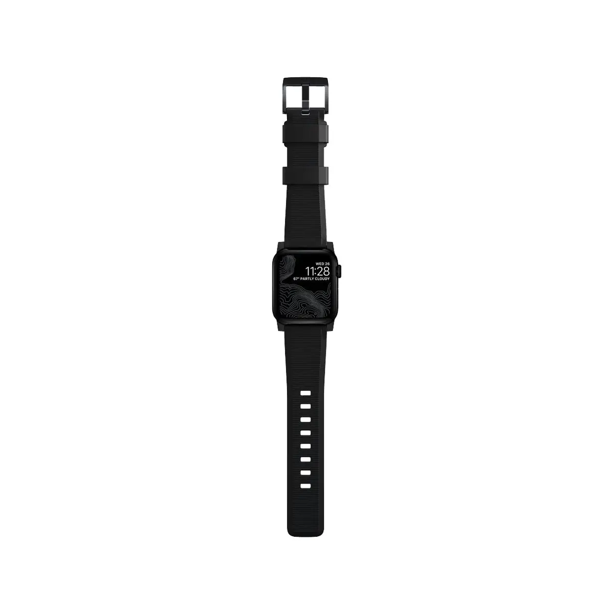 Nomad Apple Watch 41mm Rugged Band - Black Hardware