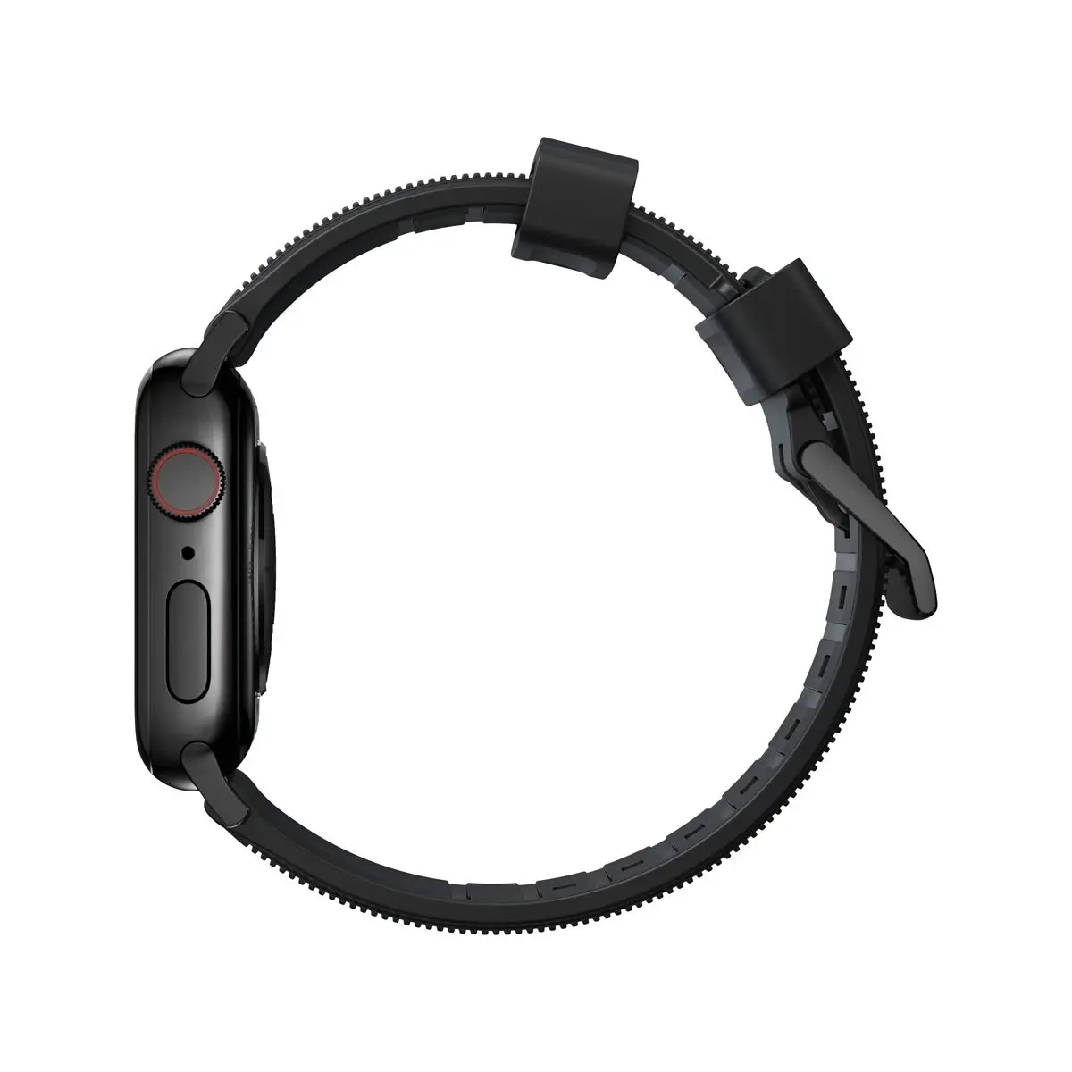 Nomad Apple Watch 45mm Rugged Band - Black Hardware