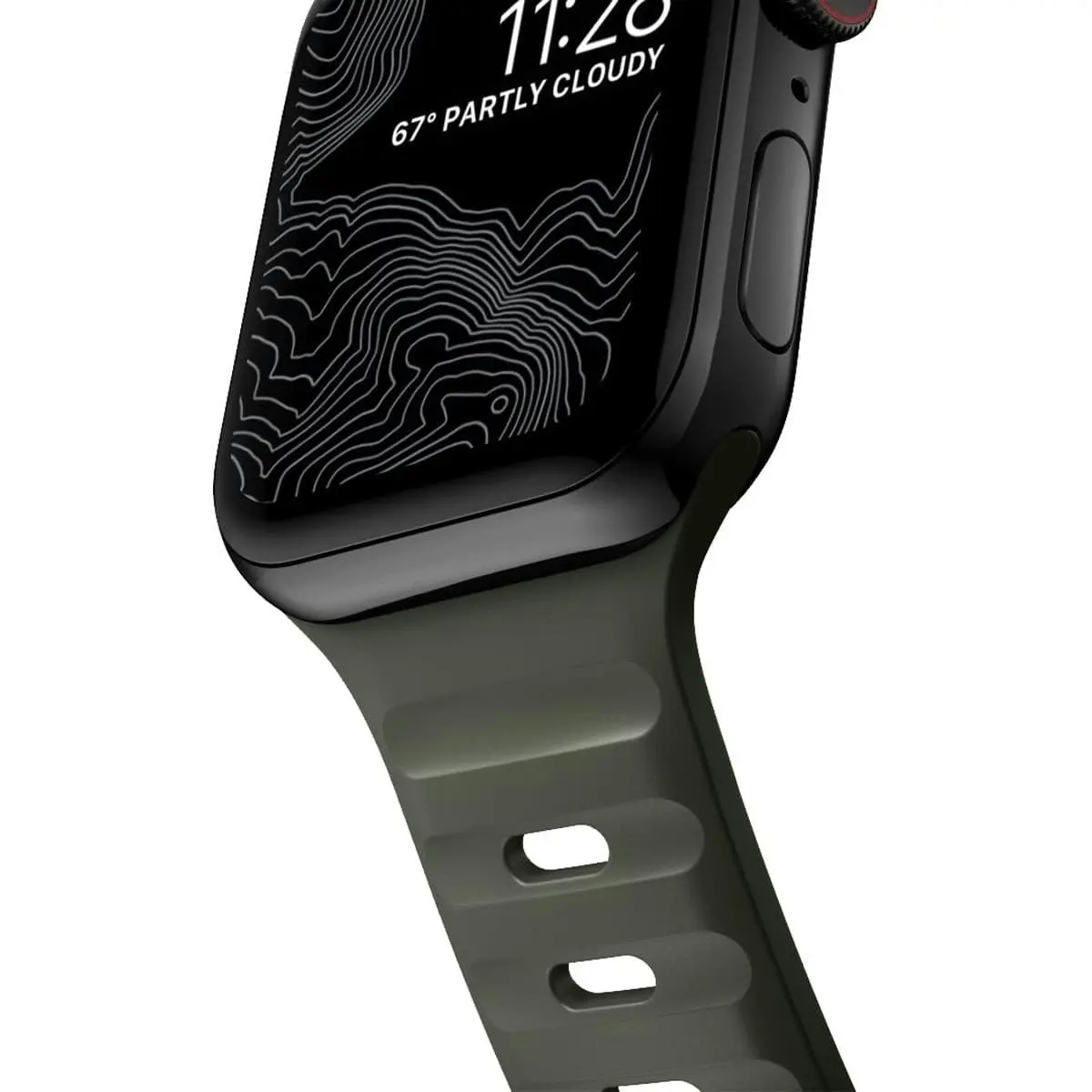 Nomad Apple Watch 40mm / 41mm Sport Band - Ash Green