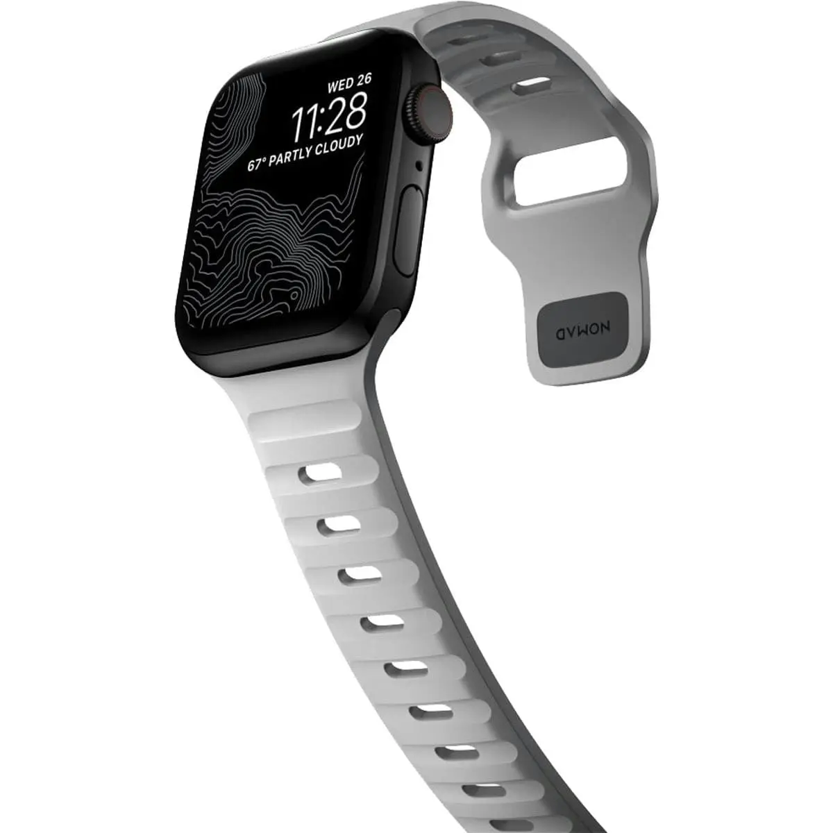 Nomad Apple Watch 40mm / 41mm Sport Band - Lunar Gray