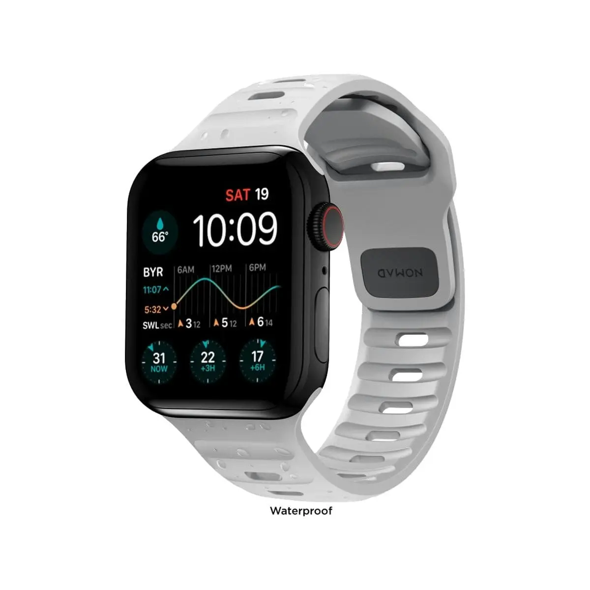 Nomad Apple Watch 40mm / 41mm Sport Band - Lunar Gray