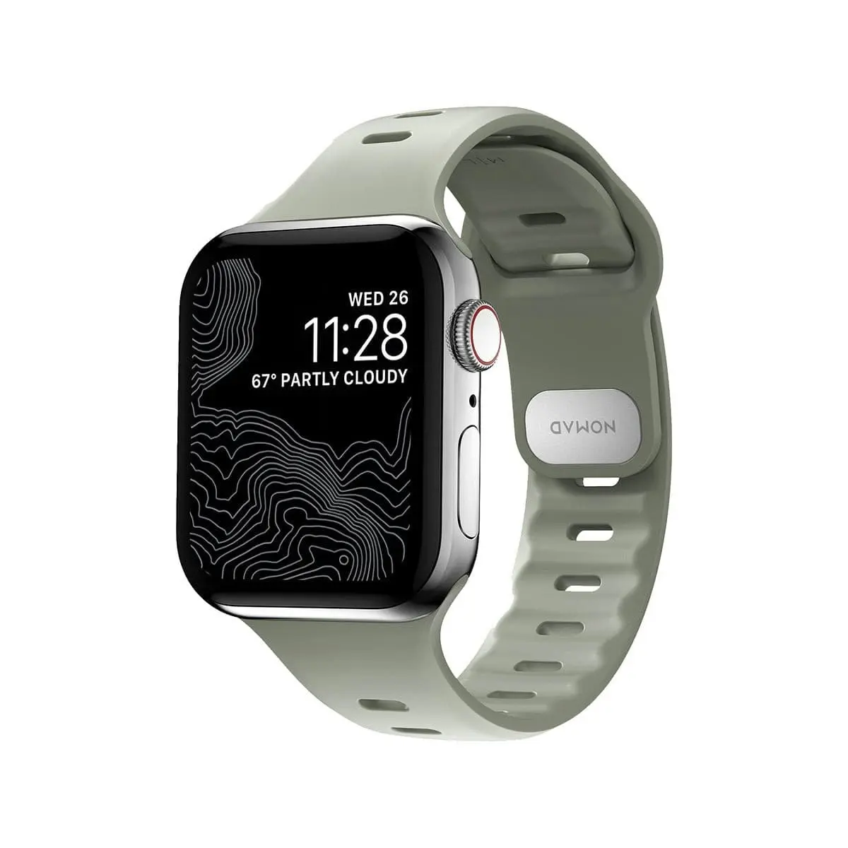 Nomad Sport Slim 45mm / 49mm Band for Apple Watch - Sage