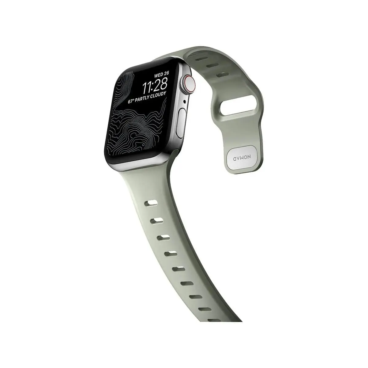 Nomad Sport Slim 45mm / 49mm Band for Apple Watch - Sage