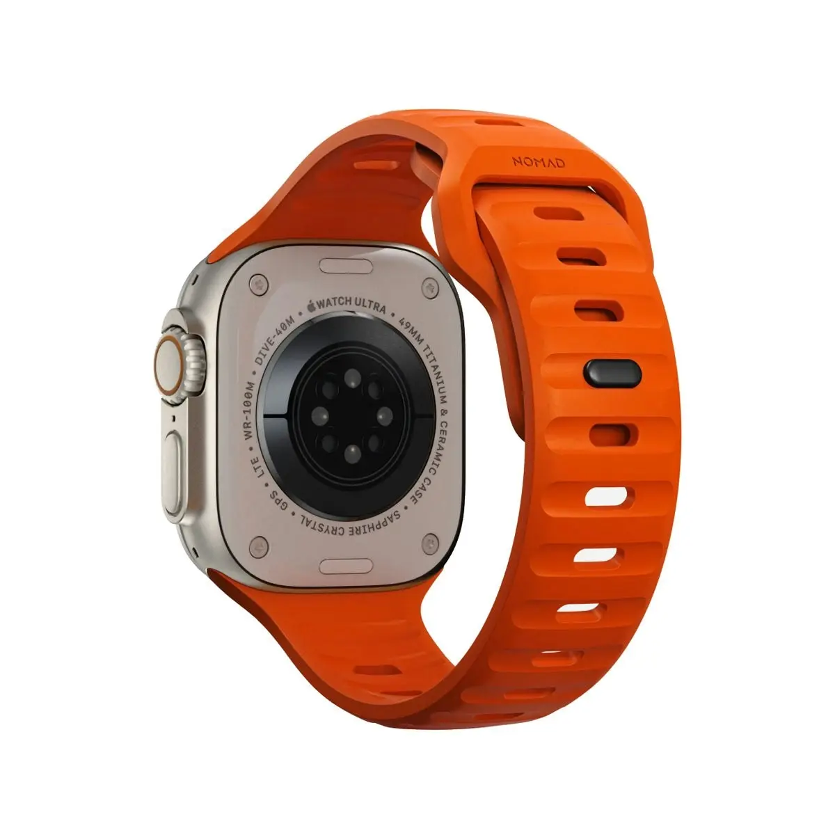 Nomad Apple Watch 45mm / 49mm Sport Band - Ultra Orange