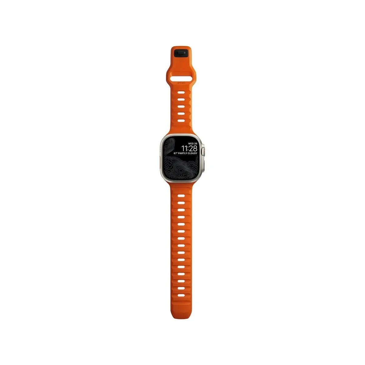 Nomad Apple Watch 45mm / 49mm Sport Band - Ultra Orange