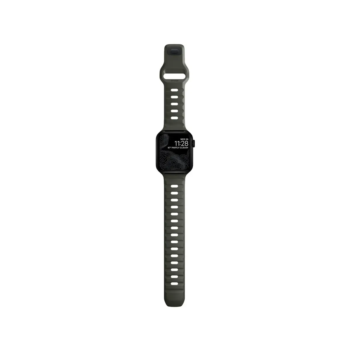 Nomad Apple Watch 45mm / 49mm Sport Band - Ash Green