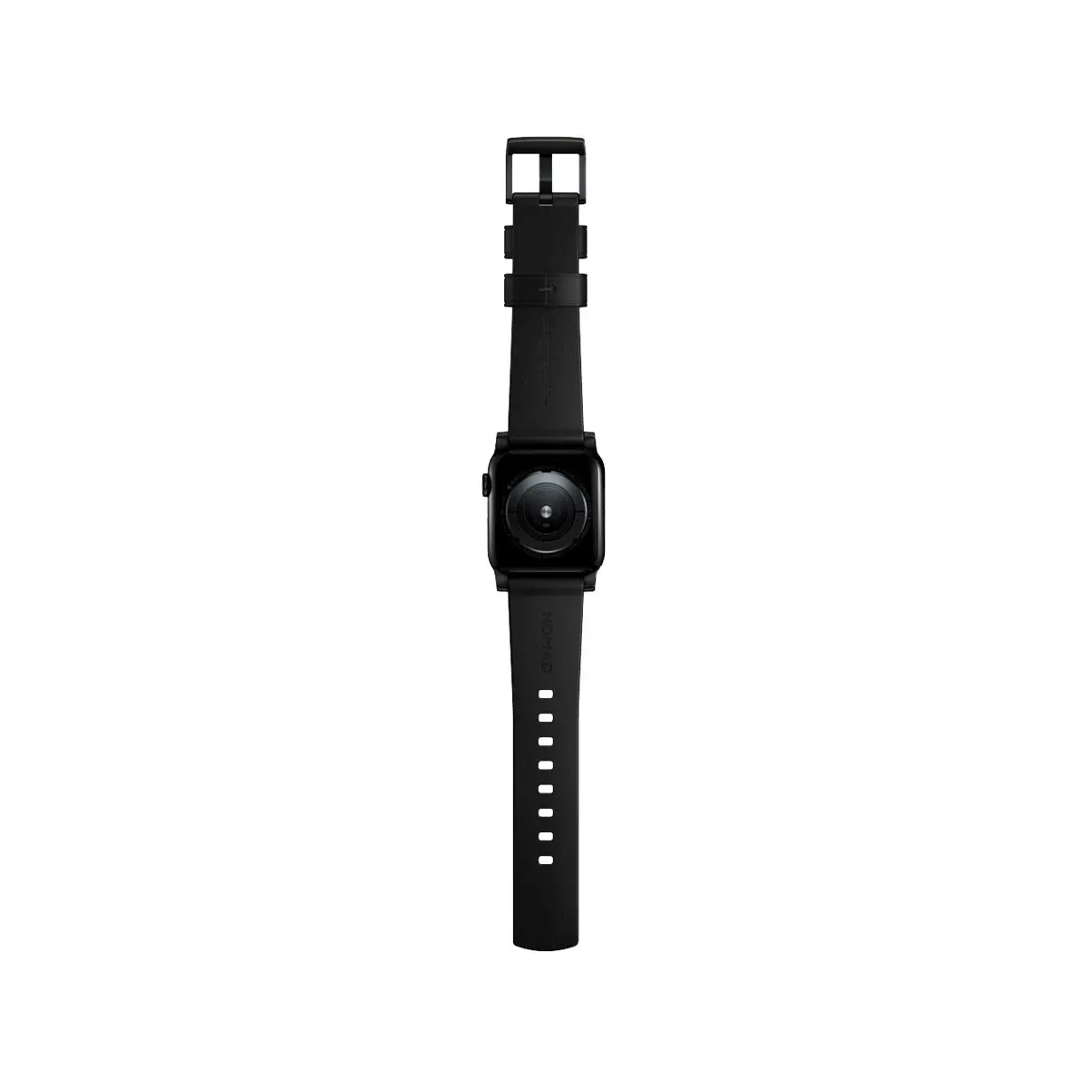 Nomad Modern Band for Apple Watch 45mm / 49mm - Black Hardware with Black Normal Leather