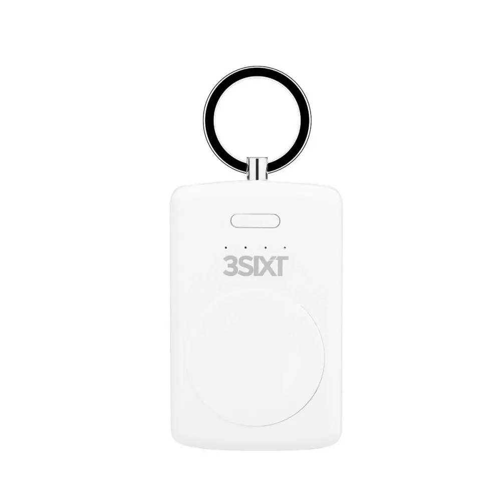 3sixT JetPak Apple Watch Power Bank Keyring 1000mAh Watch Series 6/SE/5/4/3/2