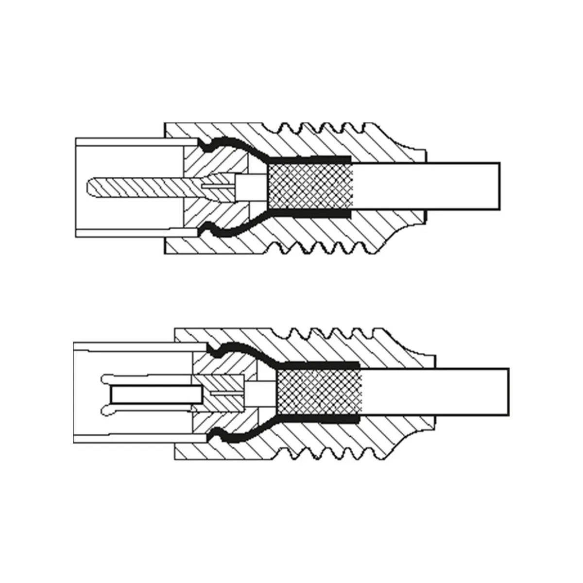 Clicktronic Coaxial Antenna Cable - 5m