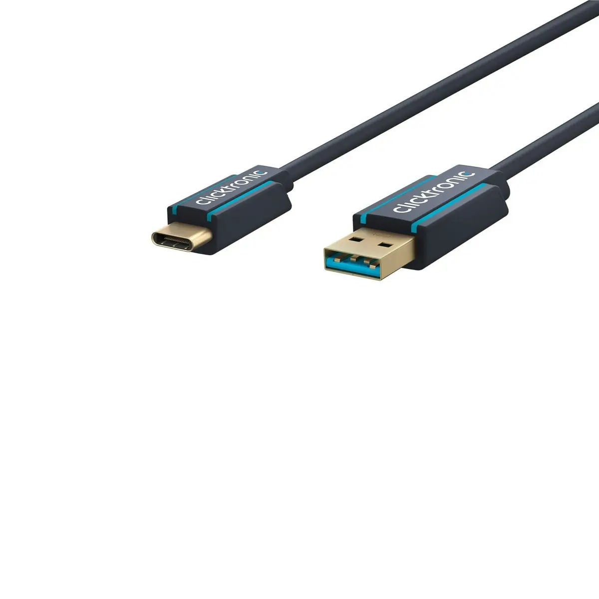 Clicktronic USB-C to USB-A 3m Adapter Cable