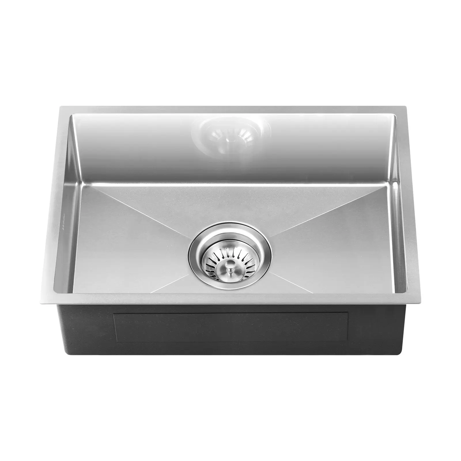 Welba Kitchen Sink 45X30CM Stainless Steel Single Bowl Basin With Waste Silver