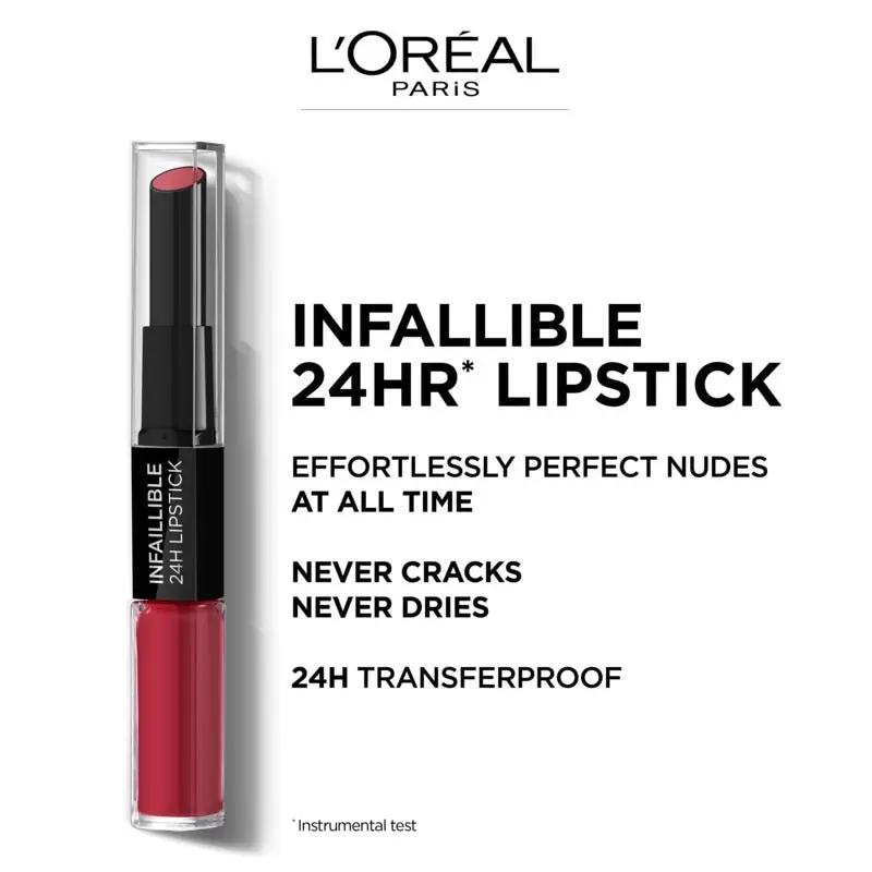 L'Oreal Paris Infallible 2 Step Lipstick 806 Infinite Intimacy