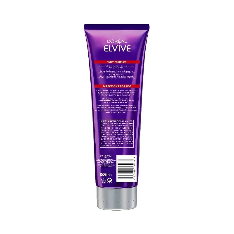 L'Oreal Paris Elvive Purple Conditioner For Coloured Hair