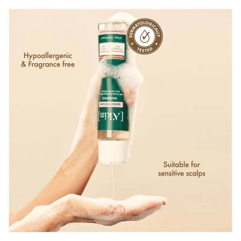 A'kin Sensitive Care Shampoo 375ml