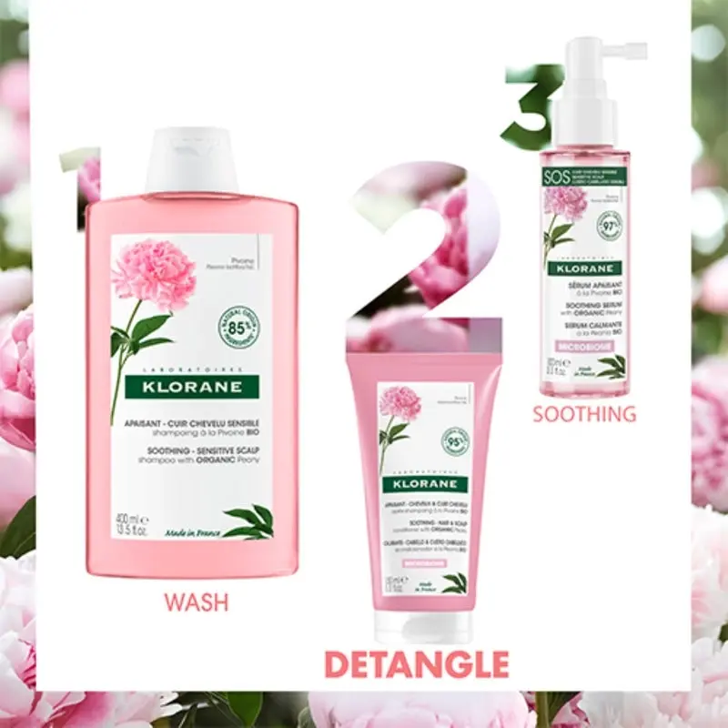 Klorane Soothing Conditioner with Organic Peony 150ml