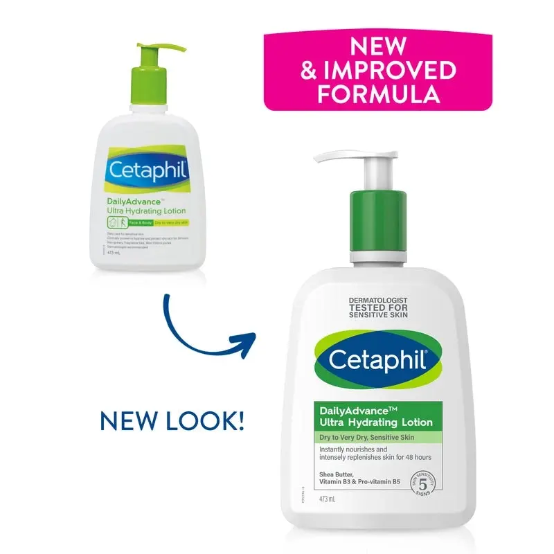 Cetaphil DailyAdvance Ultra Hydrating Lotion 473ml